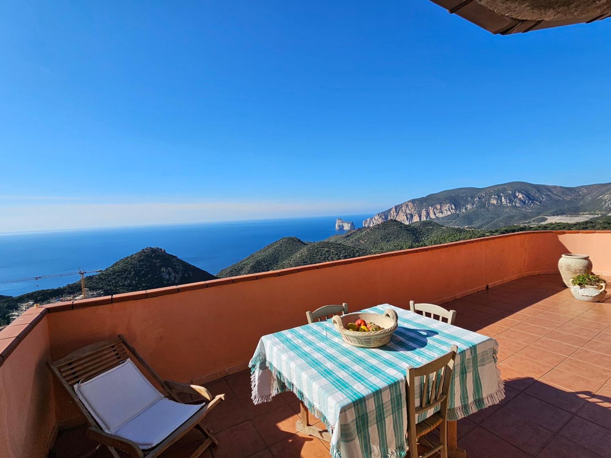 Casa Con Magnifica Vista Mare Villa Nebida Exterior photo